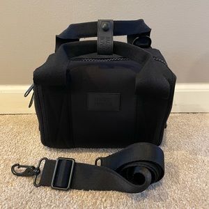Dagne Dover extra small Landon carryall. Color: Onyx (black)